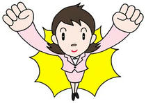 Business illustration - 「Feminine staff ・ Business　women」