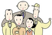 Team work ・ Working people ・ Working companion