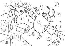 Insect ・ Robot ・ Facing・ Town