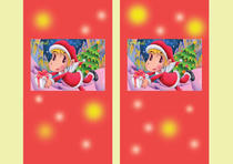 Kids ・ Father Christmas ・ Christmas tree ・ Present