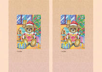 Teddy bear ・ Christmas tree ・ Present ・ Holy day