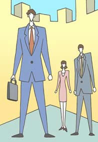 Business ・ Businessman ・ Business woman ・ Work ・ Company employee ・ Office