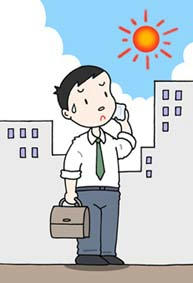 Heat Disorder ・ Measures ・ Prevention ・ Heatstroke ・ Sun stroke ・ The heat measures