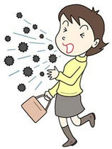 Influenza ・ Cold ・ Droplet infection ・ Aerial infection ・ Cough ・ Sneeze ・ Virus