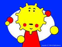 「Cartoon character &amp;quot;Sun kids&amp;quot;」