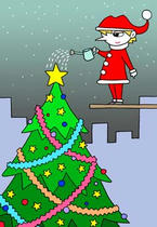 Christmas, Christmas Eve, Father Christmas, Christmas tree, X`mas