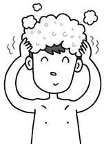 Washing, Scalp caring of shampoo, Shampoo hair care, Hair