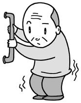Aging, Muscular depression, Aging of muscle, Moving ability decrease, Movement depression