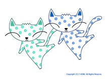 「Cartoon character &amp;quot;Drop of water cat&amp;quot;」