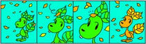 Fairy tale comic Strip - Change