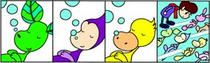 Fairy tale comic Strip - Hibernation