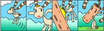 Fairy tale comic Strip - Transformation