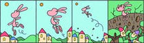 Fairy tale Comic Strip - Jump