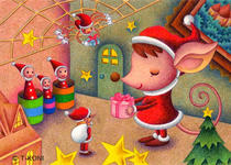 Christmas illustration and pictures - Toys' Christmas Eves