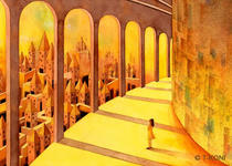 Fantasy illustration and pictures - Corridor
