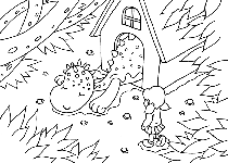 Lovely dinosaur - Dinosaur that is taking a nap