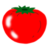 Free original Button, Banner, Icon, Wallpaper 「Image of tomato」