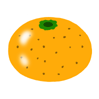 Free original Button, Banner, Icon, Wallpaper 「Image of mandarin orange」