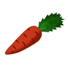 Free original Button, Banner, Icon, Wallpaper 「Image of mandarin Carrot」