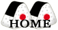 Free original Button, Banner, Icon, Wallpaper 「Image of mandarin Rice ball」