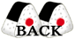 Free original Button, Banner, Icon, Wallpaper 「Image of mandarin Rice ball」