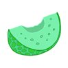 Free original Button, Banner, Icon, Wallpaper 「Image of mandarin Melon」