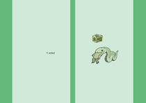 Free book jacket design 「Simplicity and easy illustration - Man-eating snake」