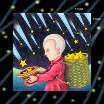 Fantasy illustration - Person who catches star