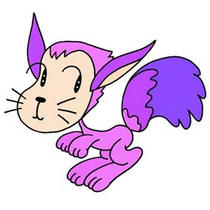 「Strange figure animals cartoon - Funky animal（Squirrel）」