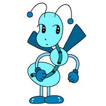 「Strange figure animals cartoon - Funky animal（Ant）」