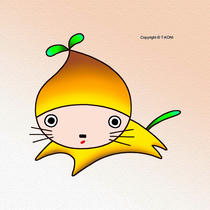 Free iPad wallpapers using cartoon character 「Dog character - Dog like chestnut」