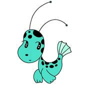 「Strange figure animals cartoon - Funky animal（Seal）」
