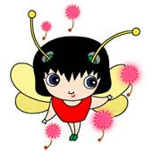 「Lovely insect cartoon - Cute ladybird （Cotton hat）」