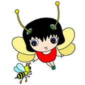 「Lovely insect cartoon - Cute ladybird （Friend）」