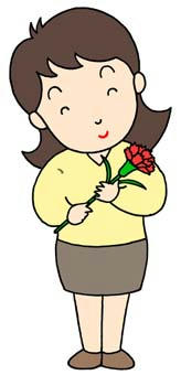 Mother's Day, Carnation, Red carnation, Present on Mother's Day, Mother's Day gift, Thanks to mother