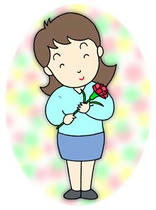Mother's Day, Carnation, Red carnation, Present on Mother's Day, Mother's Day gift, Thanks to mother