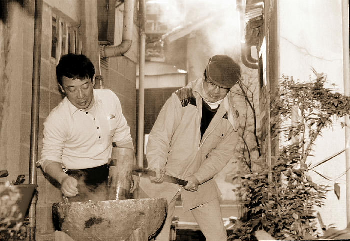 餅つき