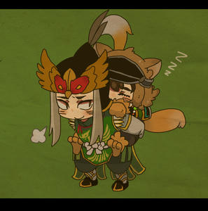 雉と犬