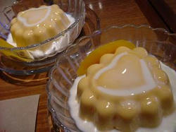 in tou-cyou mango-pudding