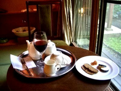wine and tea