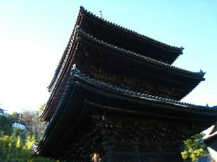 天寧寺　三重塔