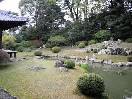 萬福寺　雪舟庭園