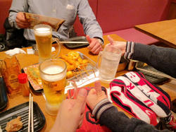 道頓堀で串カツとザ・美酒