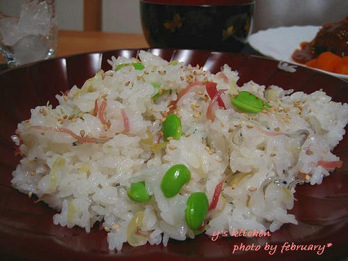 みょうがご飯