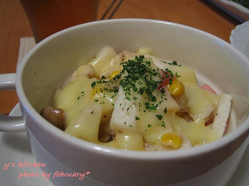 しめじと長芋のオーブン焼き