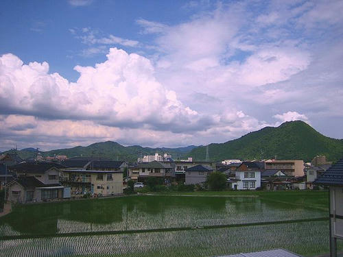 ベランダからの風景