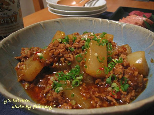麻婆大根