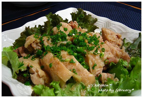 鶏もも肉のごま味噌ダレ