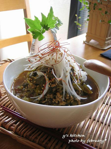 高菜入り炸醤麺２