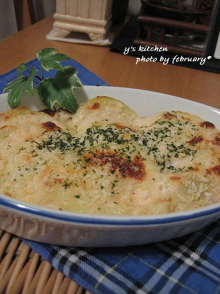 明太子ポテトグラタン１